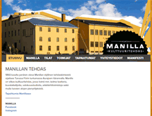 Tablet Screenshot of manillantehdas.fi